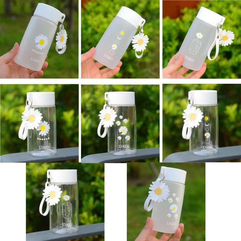 Creative Plastic Cup For Students Daisy Design, Anti-fall And High Temperature Resistant