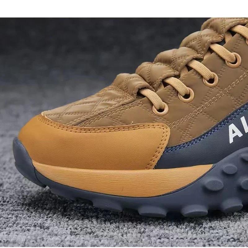 Модные мужские кроссовки на платформе — фото 5