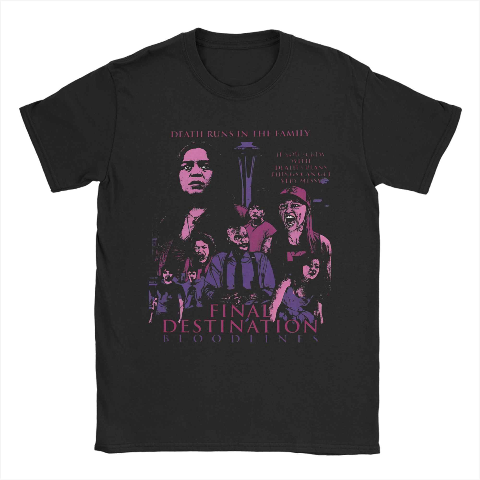 

Final Destination Bloodlines Apparel Unisex T Shirts 100 Cotton Tee Graphic Tshirt Clothing S