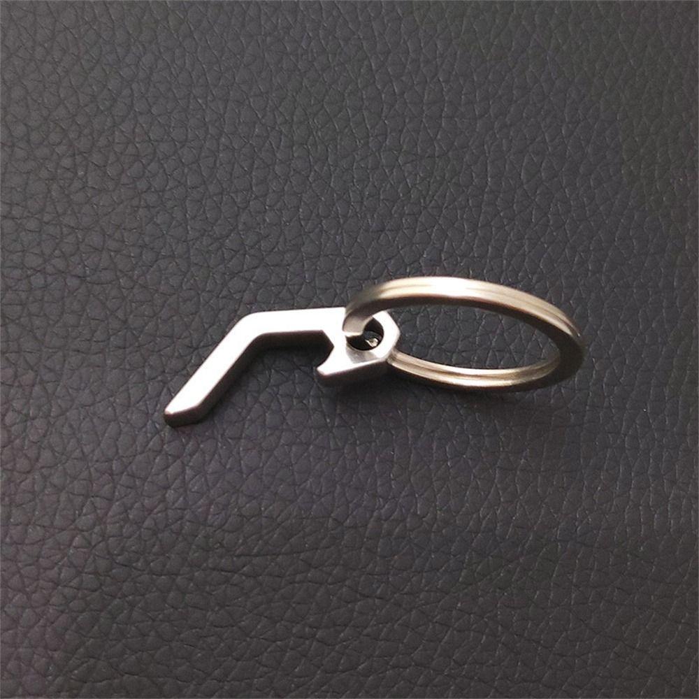 Mini Beer Opener Keyring Stainless Steel Beer Bottle Opener Keychain Portable   Men Gifts