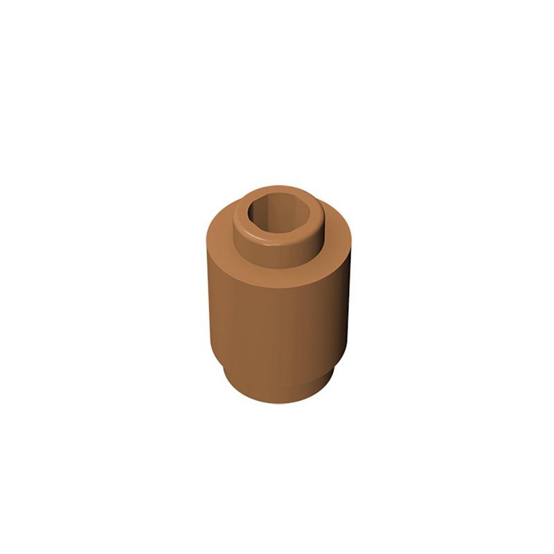 High Brick Building Blocks GDS-605 Compatible with LEGO 3062 1x1 Round DIY Toy Parts