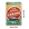 Vintage Garage Metal Tin Sign 2D Metal Wall Art Poster for Home Bar Decoration