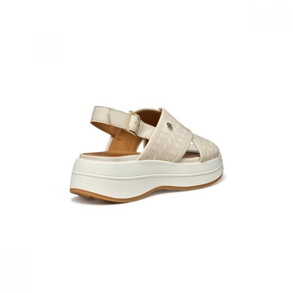 Geox Women S Comfort Double outSole Daily Sandal Ivory Ecub 3 S 8gx0vb5m9d