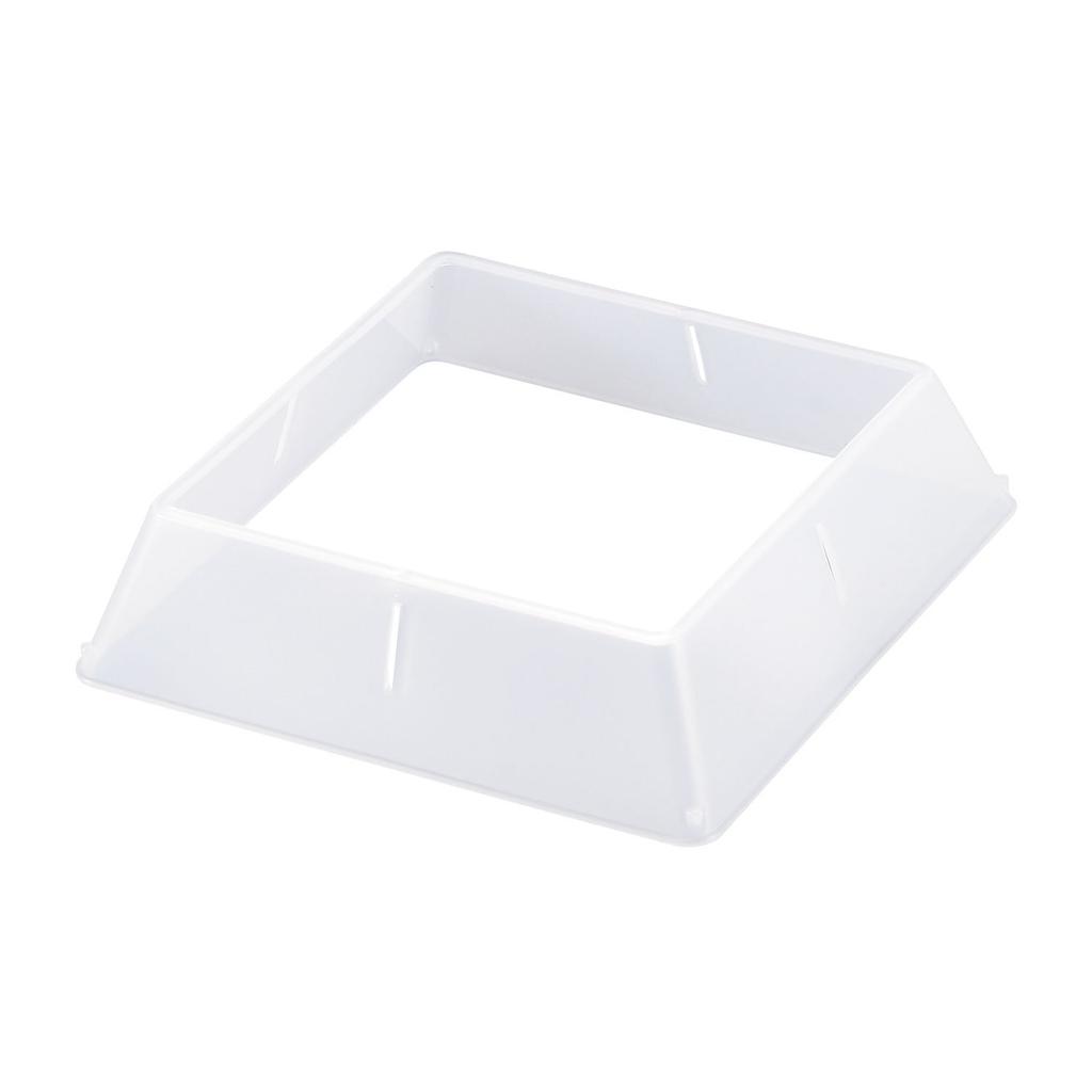 Akebono Sangyo Large Square Plate Frame Made In Japan Commercial Product Stack Plates On Top of Plates with Food On Them To Make Effective Use of