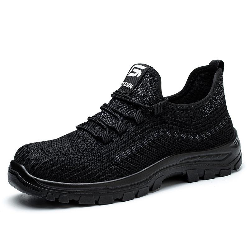 Labor Insurance Shoes Men's Electrical Insulating Shoes Lightweight and Breathable Wear-resistant Anti-smashing Anti-piercing Safety Shoes
