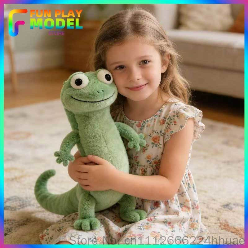 New Product: Beaver Transforms Into Lizard Tom Green Lizard Simulation Plush Toy Doll Plush Toy Doll Cloth Doll