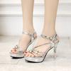 New High-heeled Sandals for Women - Versatile and Height-increasing Shoes