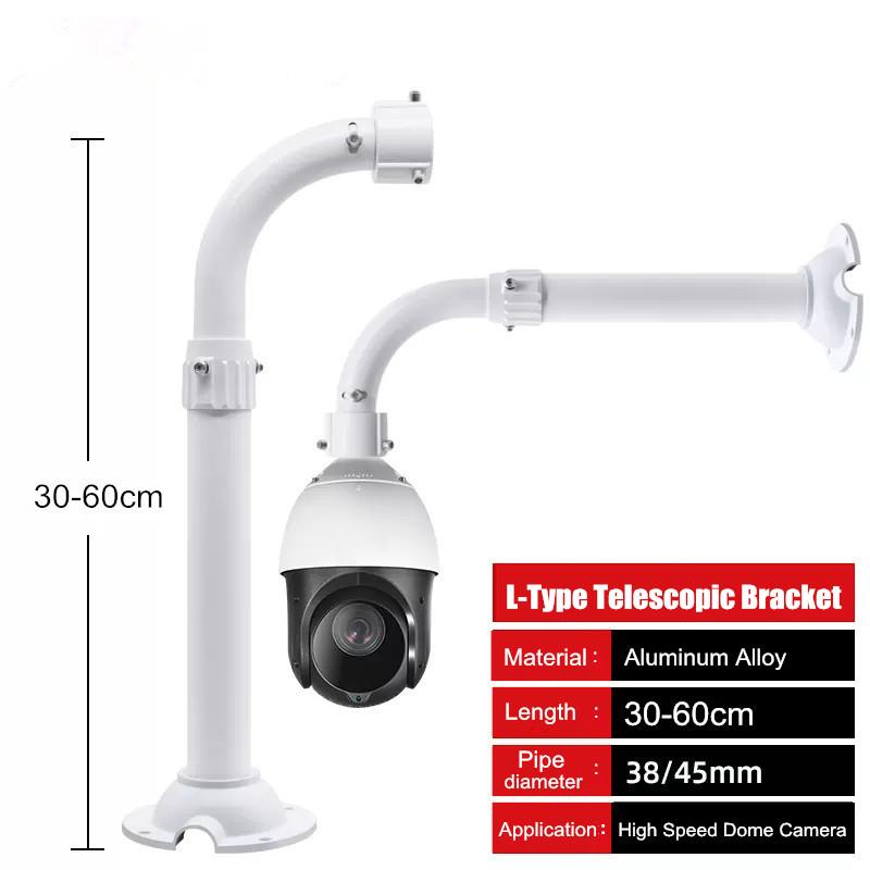 High Speed Dome PTZ Camera Wall Ceiling Mount Bracket Outdoor Surveillance Camera Telescopic Bracket for Hikvision Dahua Camera