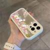 Mirror Makeup Flower Hello Kitty Bracelet Chain Casing For OnePlus 15 13 13T NORD CE 6 5 4 2 3 Lite ACE 3 2 12 11 10R 8T 5G Case