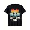 European Sizes Soccer T-Shirt, Men'S Black T-Shirt, Pure, Halloween, Thanksgiving, And Christmas Gifts for Family And Friends Same Style for Men