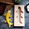 Fanshun Small Wooden Carp Fish Mold