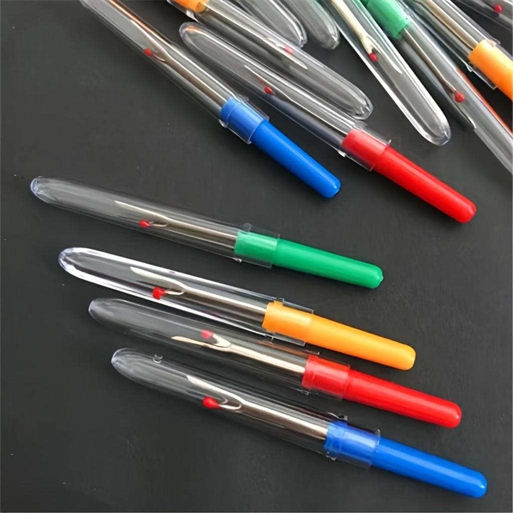 Seam Rippers, Handheld Sewing Unpicker, Thread Cutter & Needle Threader, Durable Mixed Color, for Removing Stitches, Clothing Tags & Seams,