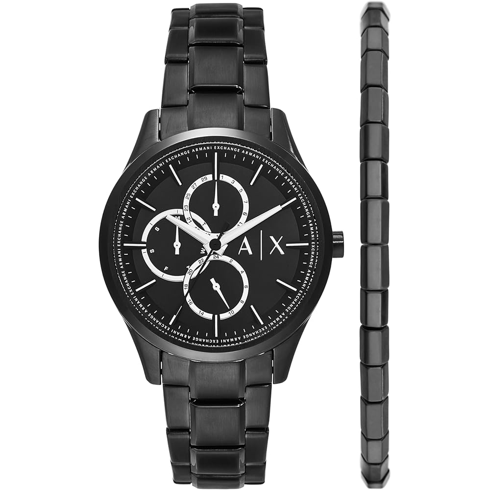 Мужские часы A|X Armani Exchange DANTE AX7154SET, Черные