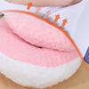 Pregnancy Pillow Belly Back Support Maternity Cradle Satin  U Shape Cool Side Sleeper for All Trimesters