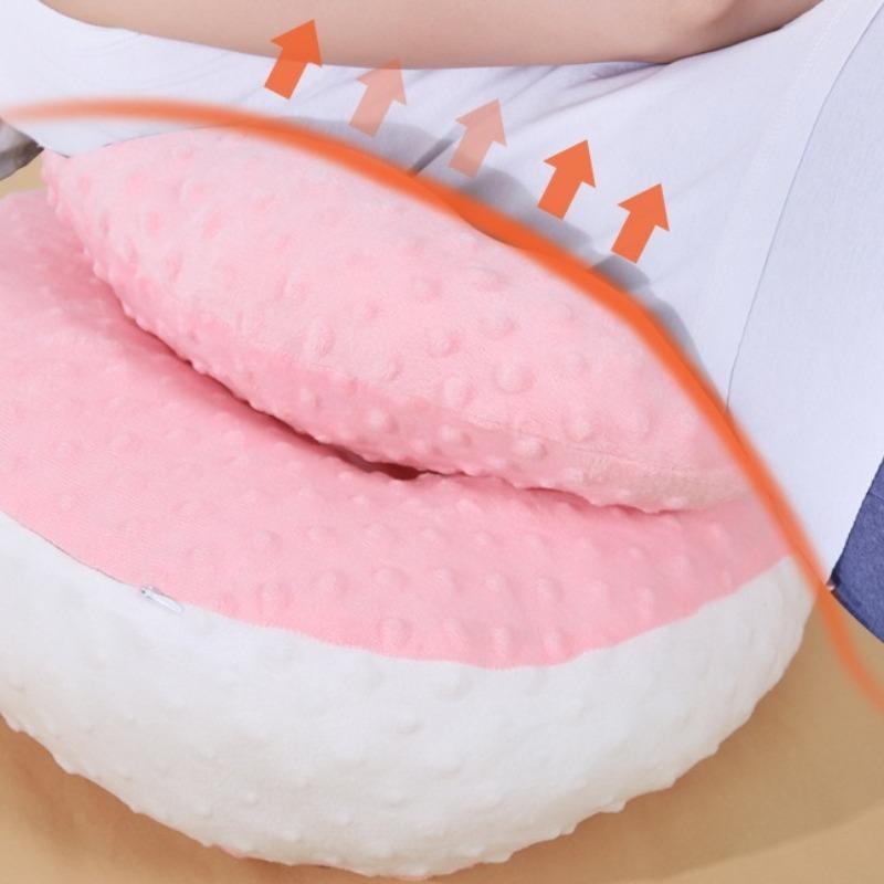 Pregnancy Pillow Belly Back Support Maternity Cradle Satin  U Shape Cool Side Sleeper for All Trimesters