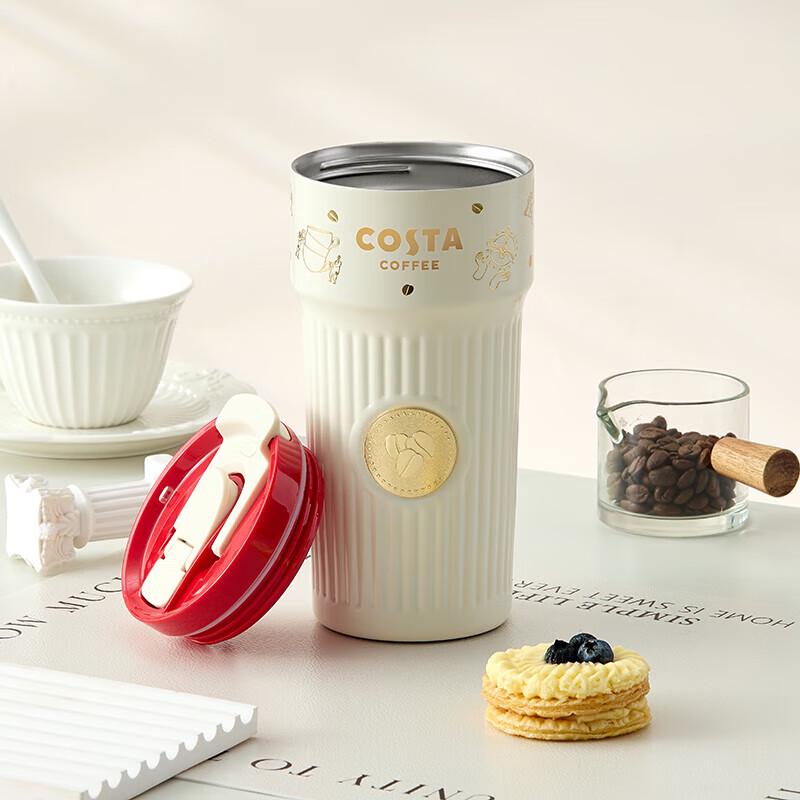 COSTA 620ml Double-Drink Insulated Coffee Mug