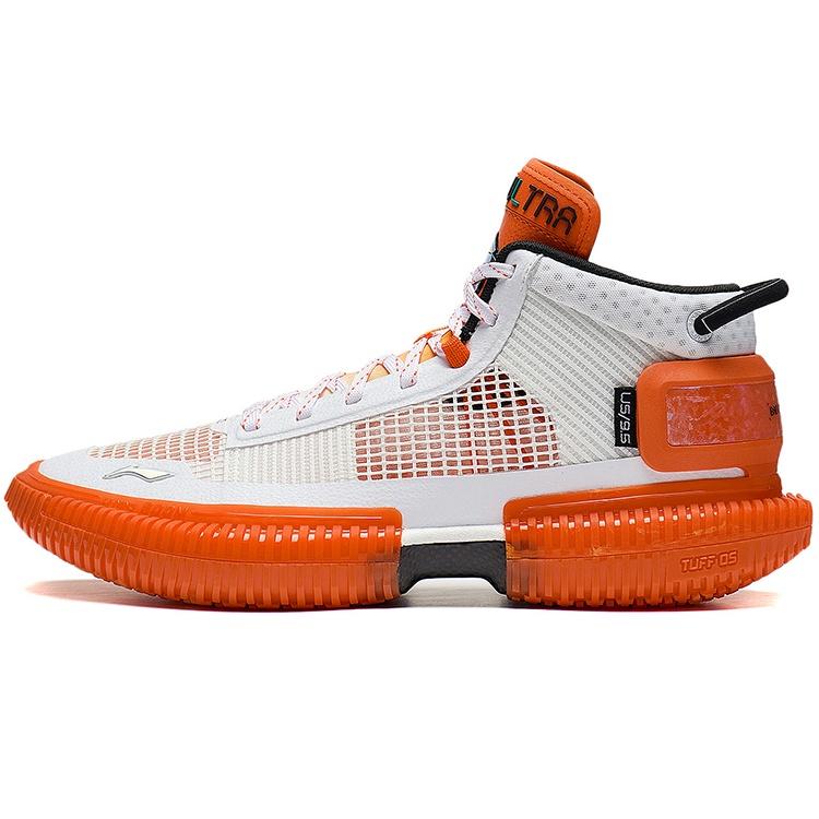 Li-Ning BadFive 3 Ultra Mid White Orange Men s ABFS011-9 EU 41