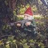 3 Pieces Funny Army Gnome Garden Statue Resin Desktop Lawn Ornament Dwarf Statue for Outdoor Garden Decoration 2025 New 15CM