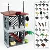 Nishino Lookout Tower 42112 Military Construction Children'S Assembly Small Particle Building Block Toy Ladder Accessories