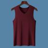 Men'S Pure Cotton Vest Seamless Sports Cotton Underwear Wide-Shoulder Spring/Summer Base Layer Tank Top For Men