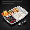 Kashiwei 316 Stainless Steel Five-Compartment Food Tray