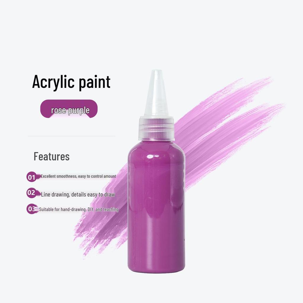 100ml Waterproof Acrylic Paint Set for Children's DIY Projects & Plaster Dolls.