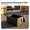 Large Capacity Insulated Food Box Portable with Hinged Lid