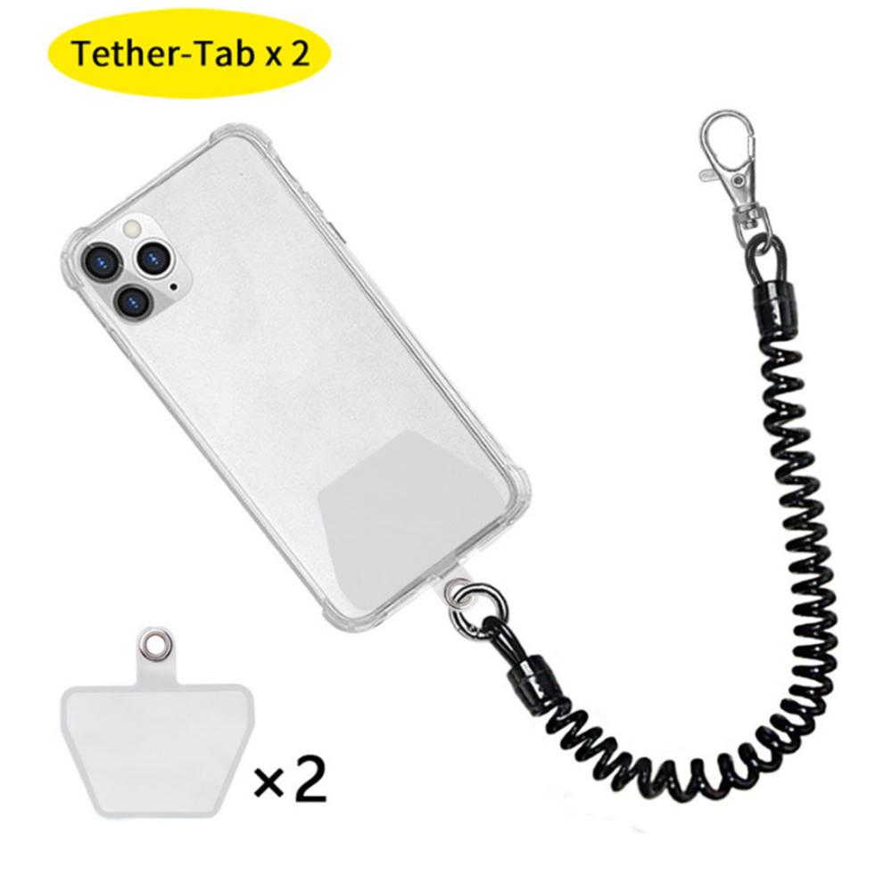Mobile Phone Safety Lanyard Tool Anti-Drop Elastic Lanyard Outdoor Portable Anti-Drop Mobile Phone Lanyard