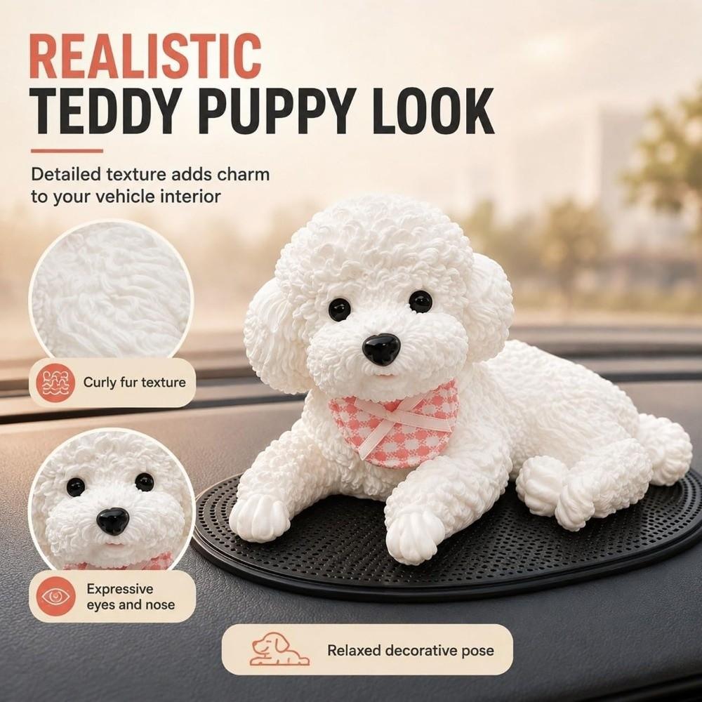 with Anti Slip Pad Car Dog Dashboard Decoration Dog Dog Car Ornament Pet Ornament