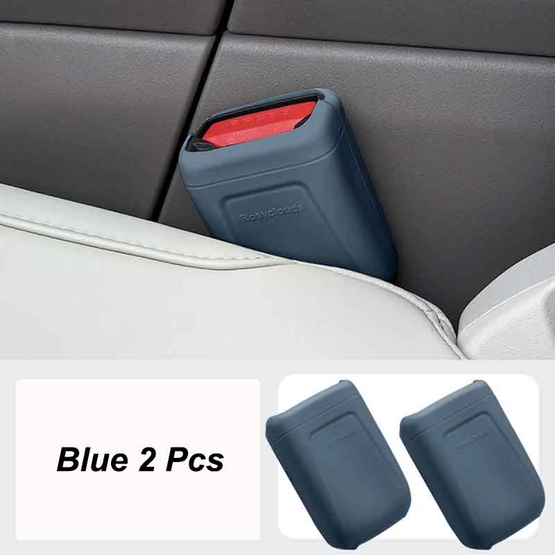 For Zeekr 7X 2024 2025 Car Seat Belt Buckle Clip Protective Case Anti-Scratch Interior Button Case Cover Clips Car Accessories