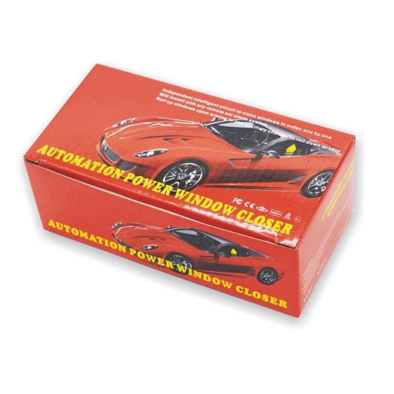 Automatic Car Window Lifter Closer Auto Accessories Universal Power Window Door Closing Module for 4 Doors Alarm System