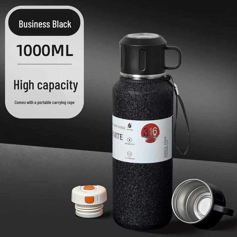 MRSIKEY 316L Stainless Steel Large Capacity Insulated Bottle