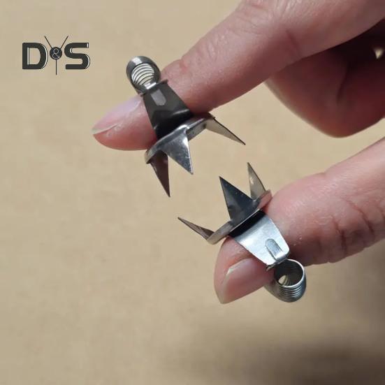 2 Adet Sırlama Daldırma Klipsi Paslanmaz Çelik Ergonomik Konfor Kolay Temizlenir Çok Fonksiyonlu Sır Rengi Uygulama Aracı