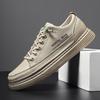 2025 summer new little white shoes, durable and comfortable one-pedal overboard shoes, men's casual shoes Korean version of board shoes