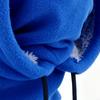 Cycling Face Cover Fleece Hat With Drawstring Thickened Thermal Neck Hood Hat For Women Runners Cyclists Camping Cycling