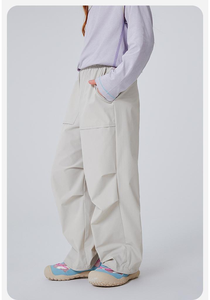 Mini Bala Men's and Women's Pants with Lightweight and Breathable Parachute Pants for Summer Quick Drying, Sunscreen and Cooling Feel
