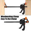 1/2Pcs Woodworking Clamp Reinforced Easy To Use Woodworking Furniture Without Scratching Surface DIY Craft Tool