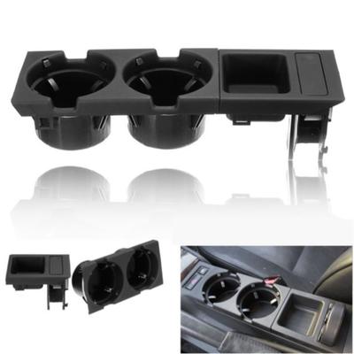Portabicchieri per console centrale anteriore nero 51168217953 per BMW E46 1998-2006