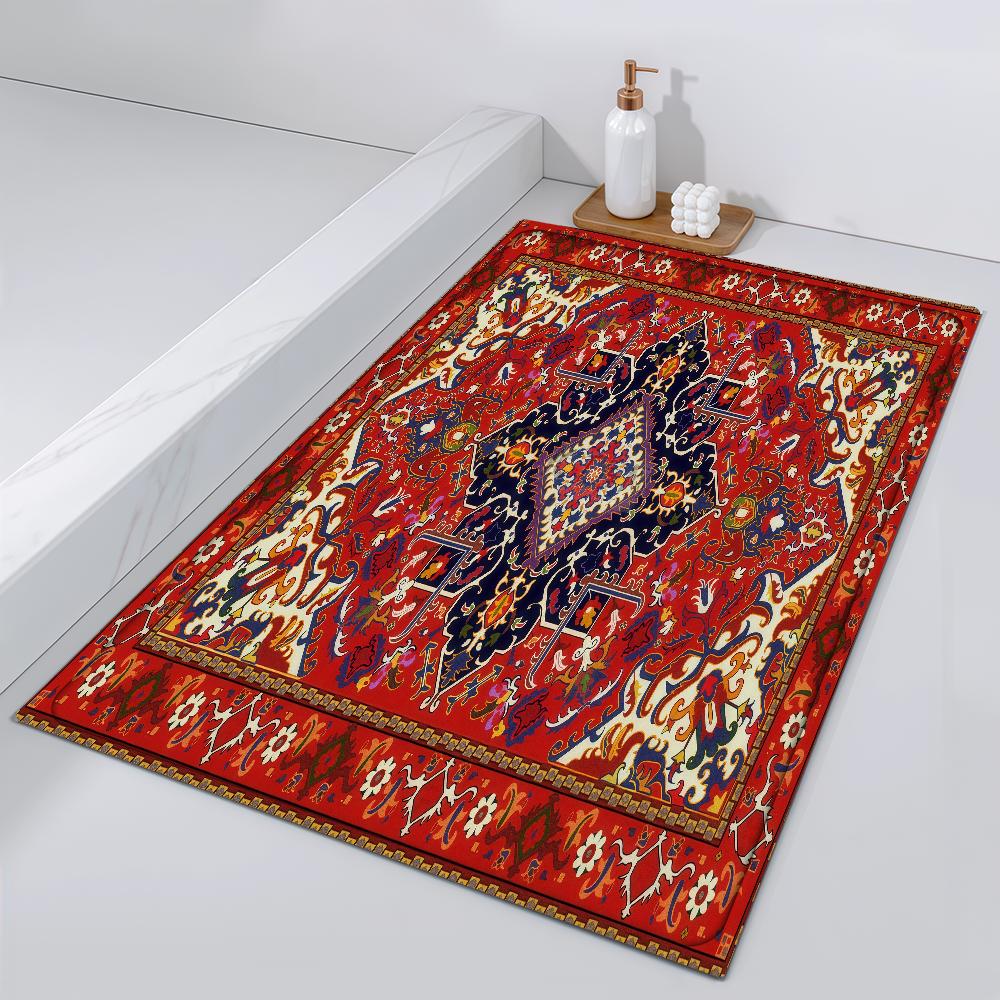 Door Mat Bedside Entrance Bath Art Floor Decoration Corridor Door Mat Carpet Living Suit Room Persia Balcony