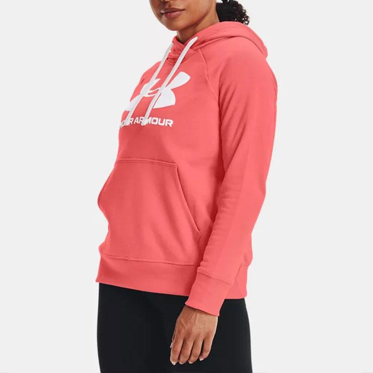 Under Armour Casual Training Hoodie Women hoodies Orange 1356318-852