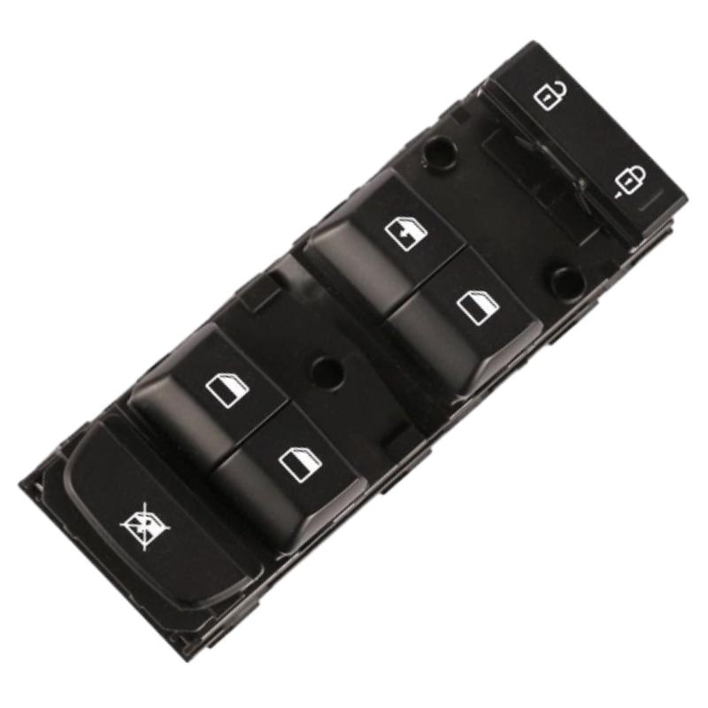Electric Master Window Control Switch Regulator Button Fit for KIA Cerato - Black Front Driver Door Window Main Switch