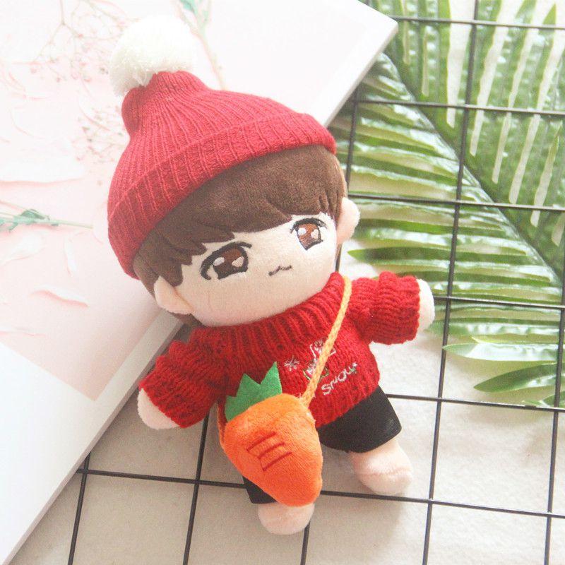 Doll Kpop Bts Jungkook Jimin Suga Rm Jin Jhope V Plush Clothes Soft Toy Stuffed