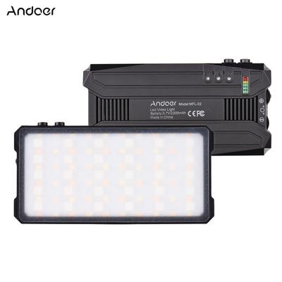 Andoer MFL-02 5W Multifunktionales LED-Videolicht Tragbares Taschenlicht Professionelle RGB-Fotografie
