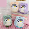 Penguins Doll Keychain Bag Pendant Charm Plush Doll Toy Car Keychain Christmas Gifts Phone Ornaments for Womens Girls