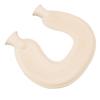 1L Hot Water Bottle U Shaped Hot Water Bag for Winter Neck Shoulder Warm with Soft   Cover