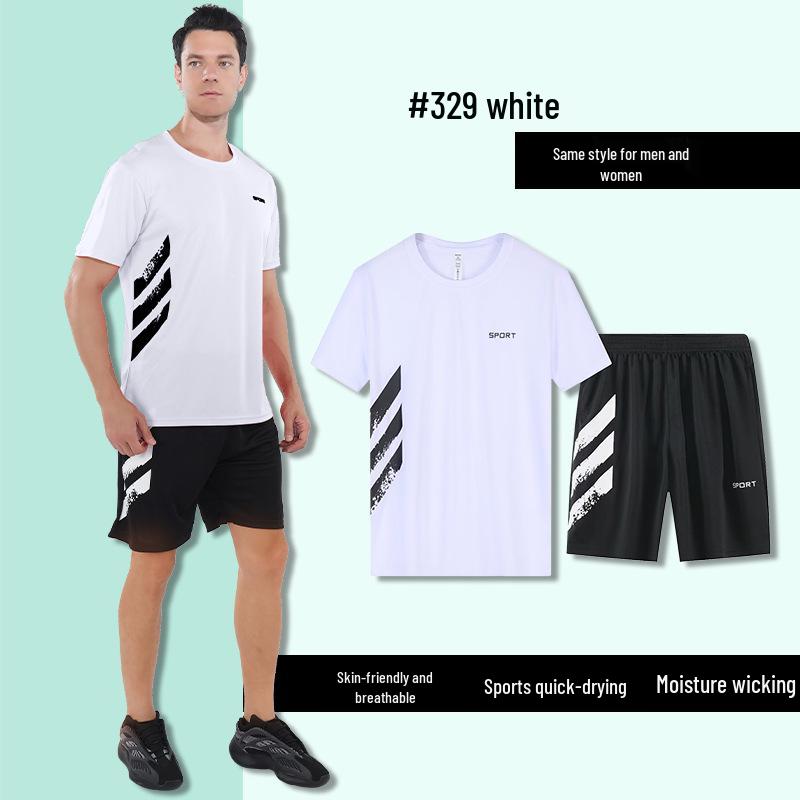 2023 Unisex Sports Suit: Breathable Quick-Dry Fitness & Running Gear