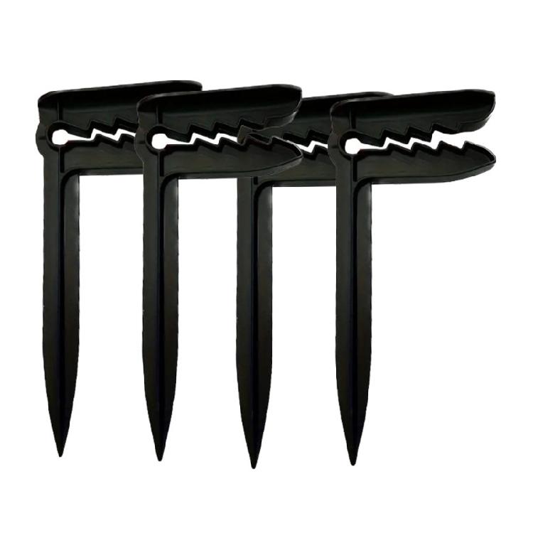 4Pcs Picnic Mat Anchors Stakes Clamps Beach Mat Holder Picnic Blanket Rack Towel Sand Outdoor Camping Tool Enduring