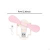 Mini kempingový ventilátor USB všestranný lehký roztomilý chladicí přenosný pro vnitřní a venkovní ložnici