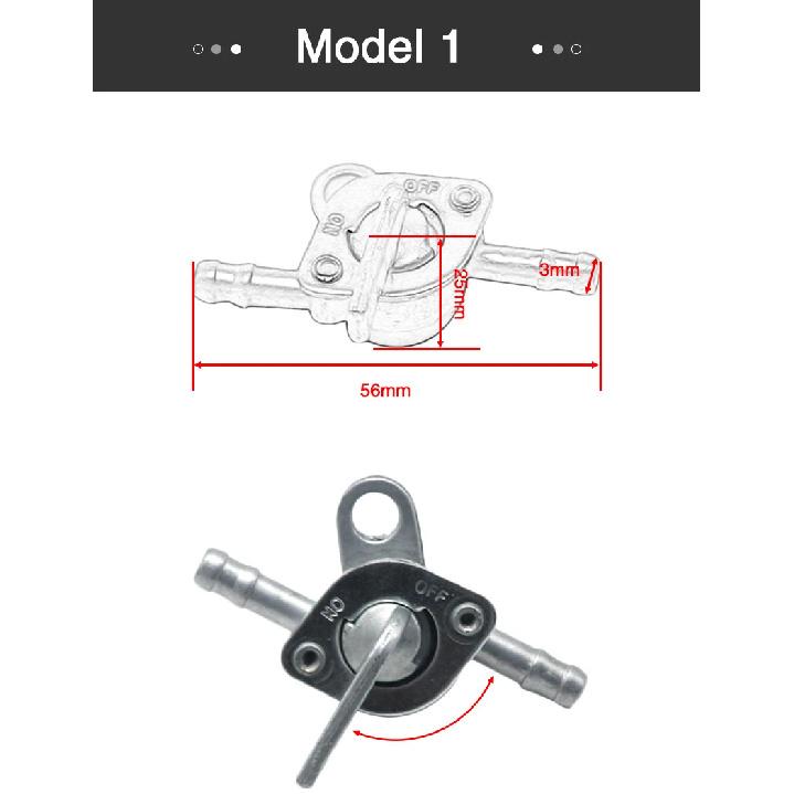 ZSDTRP 6mm 8mm Fuel Tap Gasoline Switch Fuel Tap Gasoline Tap Faucet For Motorbike Carb Gas Engine Fuel Tanks