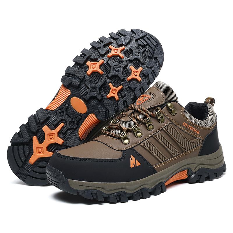 Men'S Plus Size Outdoor Hiking Shoes Four Seasons Non-Slip Comfort Casual Walking Shoes Fashion Youth Joker Sports Running Shoes
